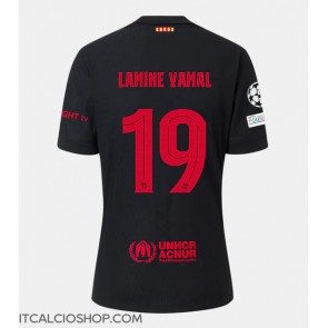 Barcelona Lamine Yamal #19 Seconda Maglia 2024-25 Manica Corta